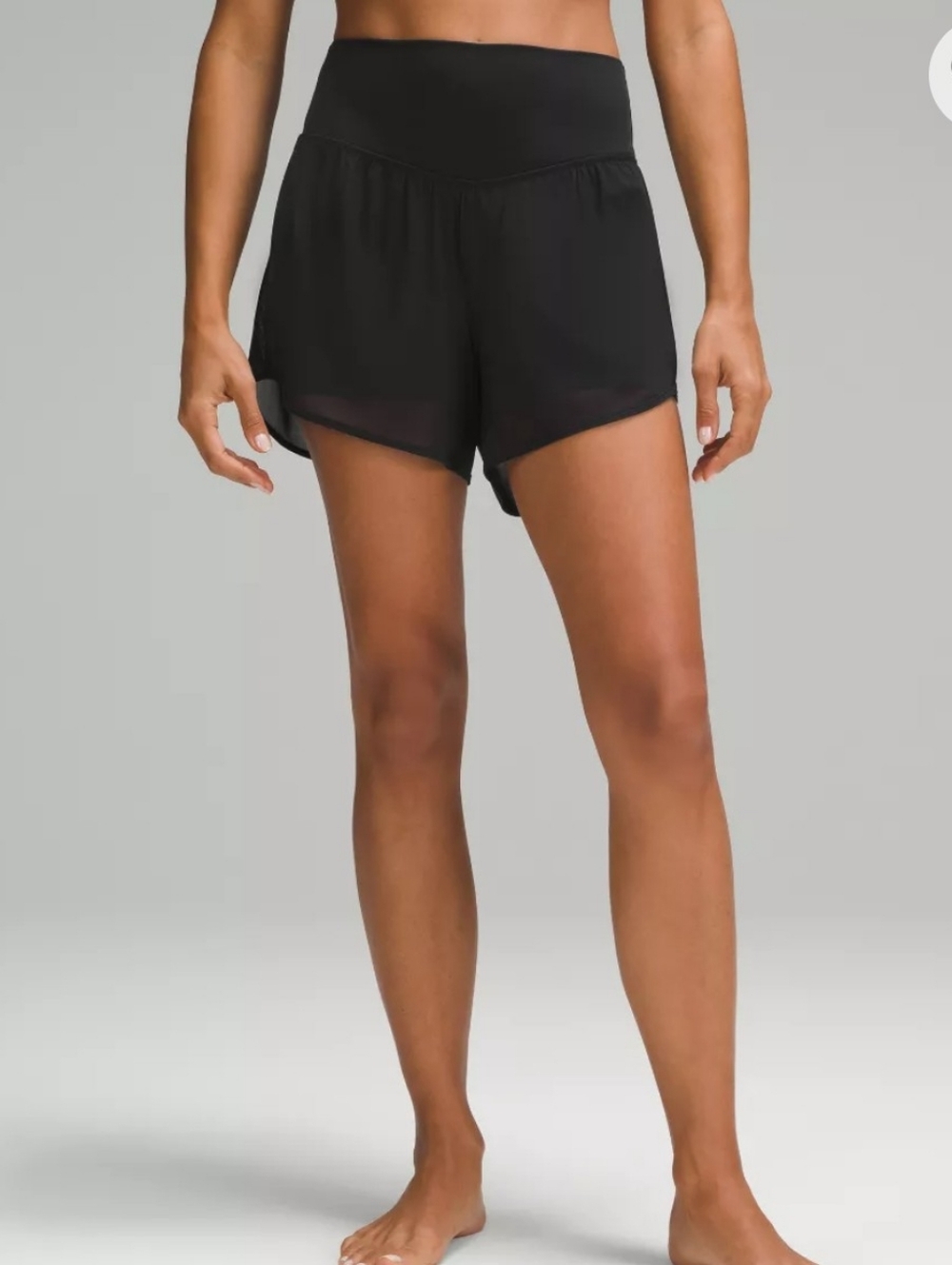 Lululemon Nulu and Mesh HR Yoga Short